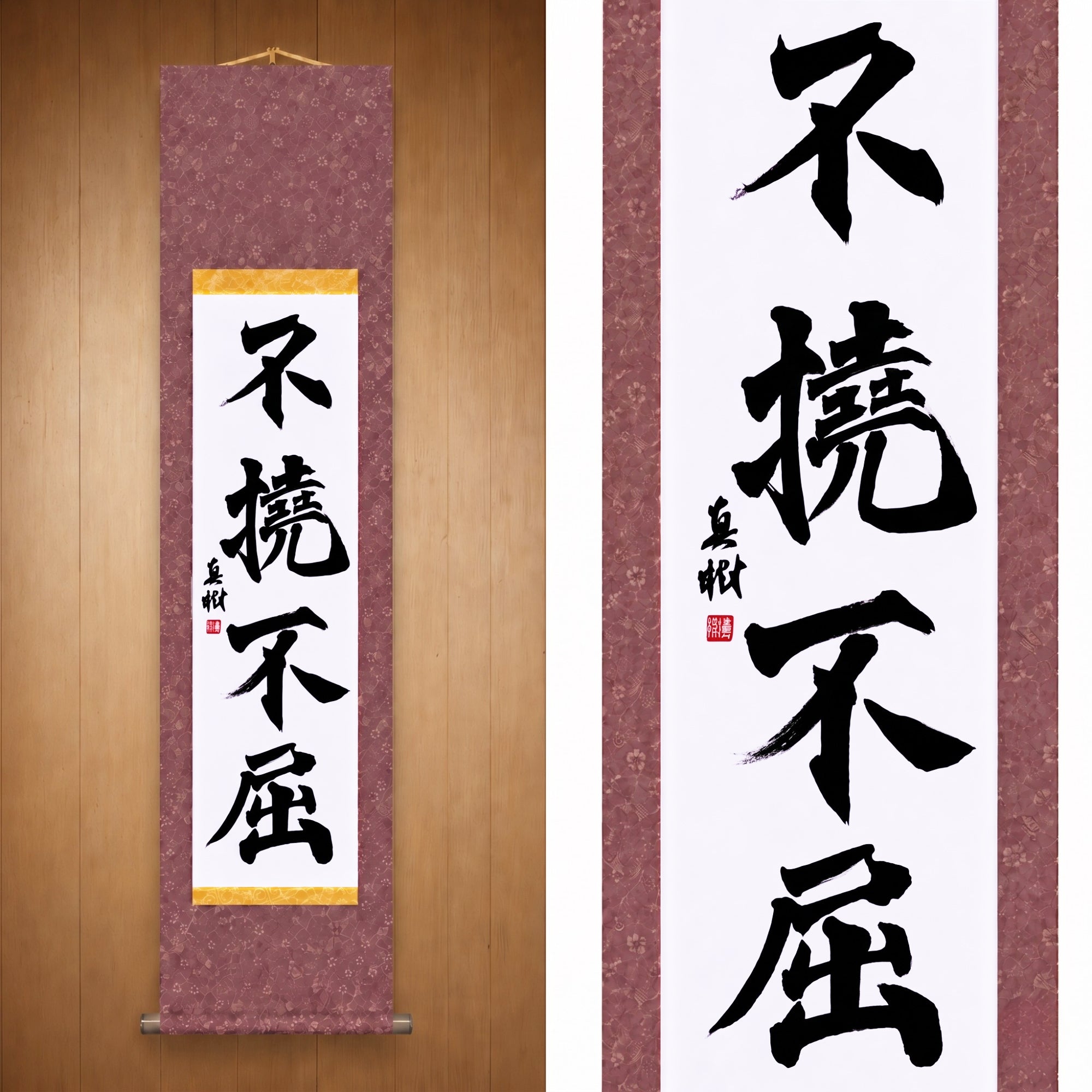 Unbeugsamer Wille — 不撓不屈 (Futō Fukutsu) von Maki 